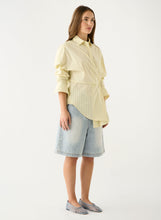 Load image into Gallery viewer, COMING SOON | ESMAEE BAYVIEW STRIPE SHIRT LEMON STRIPE