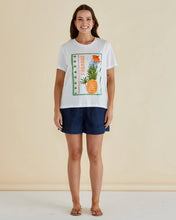 Load image into Gallery viewer, BETTY BASICS ELLIA CREW TEE PARADISE BEACH