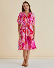Load image into Gallery viewer, BETTY BASICS EMERY DRESS FLORAL ABSTRACT