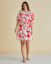 Load image into Gallery viewer, BETTY BASICS GWENDA DRESS RED FLORAL PRINT