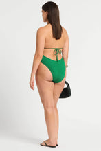 Load image into Gallery viewer, BOND-EYE BEADED FOWLER EMERALD SHIMMER