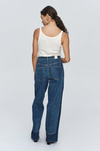 Load image into Gallery viewer, MARLE BORDER JEAN INDIGO/WASHED INDIGO