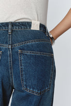 Load image into Gallery viewer, MARLE BORDER JEAN INDIGO/WASHED INDIGO