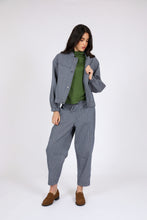 Load image into Gallery viewer, MARLOW BEAM BARREL PANT INK STRIPE
