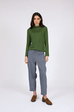 Load image into Gallery viewer, MARLOW BEAM BARREL PANT INK STRIPE