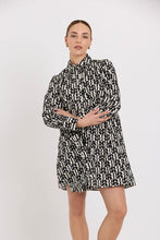 Load image into Gallery viewer, TUESDAY CAMILA MINI DRESS FLAGWORK PRINT
