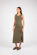 Load image into Gallery viewer, MARLOW REFLECT KNIT DRESS OLIVE
