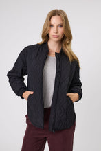 Load image into Gallery viewer, MARLOW COLORADO QUILTED JACKET BLACK