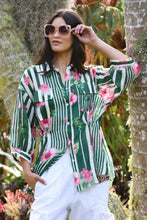 Load image into Gallery viewer, COOP BY TRELISE COOPER CINCH ON SHIRT GREEN