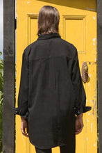 Load image into Gallery viewer, CURATE BY TRELISE COOPER SHIRT AND RESCUE JACKET BLACK