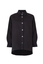 Load image into Gallery viewer, CURATE BY TRELISE COOPER SHIRT AND RESCUE JACKET BLACK