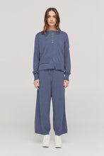 Load image into Gallery viewer, TAYLOR FLUCTUATE SWEATER MIDNIGHT/IVORY