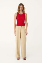 Load image into Gallery viewer, ROWIE CARLOTTA LINEN CURVE PANTS