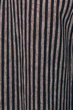 Load image into Gallery viewer, ROWIE CARLOTTA LINEN WIDE PANTS BROWN STRIPE