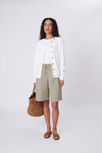 Load image into Gallery viewer, MARLOW CASCADE LONGLINE SHORT HUMMUS