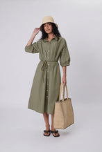 Load image into Gallery viewer, MARLOW CASCADE SHIRT DRESS