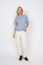 Load image into Gallery viewer, MARLOW LUXE CASHMERE TEE MOONSTONE