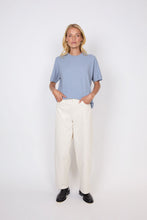 Load image into Gallery viewer, MARLOW LUXE CASHMERE TEE MOONSTONE