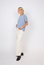Load image into Gallery viewer, MARLOW LUXE CASHMERE TEE MOONSTONE