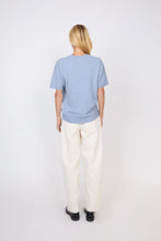 Load image into Gallery viewer, MARLOW LUXE CASHMERE TEE MOONSTONE