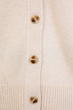 Load image into Gallery viewer, MARLOW CASHMERE V NECK CARDIGAN SHELL