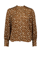 Load image into Gallery viewer, TUESDAY CASINO TOP SMUDGE PRINT