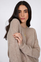 Load image into Gallery viewer, MARLOW CELESTE CREW KNIT CAMEL