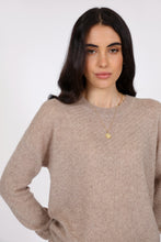 Load image into Gallery viewer, MARLOW CELESTE CREW KNIT CAMEL