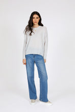 Load image into Gallery viewer, MARLOW CELESTE CREW KNIT ICE