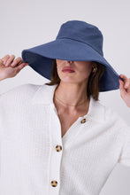 Load image into Gallery viewer, MARLOW COASTAL BRIM HAT DEEP SEA
