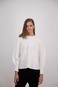 BRIARWOOD CLAIRE TOP WHITE