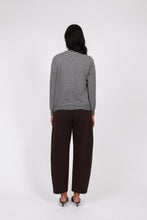 Load image into Gallery viewer, MARLOW COLLAGE KNIT CARDIGAN JAVA STRIPE