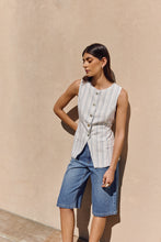 Load image into Gallery viewer, MARLOW COMO LINEN VEST