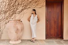 Load image into Gallery viewer, MARLOW COMO LINEN BIAS SKIRT NATURAL