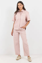 Load image into Gallery viewer, STORIES BE TOLD IDOLISE PALE PINK STRETCH SOFT BARRLE JEAN