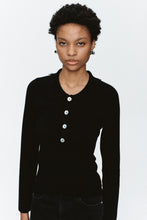 Load image into Gallery viewer, MARLE DELILAH KNIT BLACK