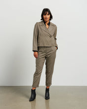 Load image into Gallery viewer, ET ALIA DYLAN JACKET CAMEL HOUNDSTOOTH
