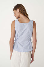 Load image into Gallery viewer, ROWIE DANDY TOP BLUE STRIPE