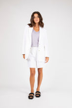 Load image into Gallery viewer, MARLOW NOTO LINEN TEE THISTLE