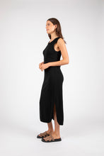 Load image into Gallery viewer, MARLOW REFLECT KNIT DRESS BLACK
