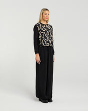 Load image into Gallery viewer, ET ALIA SMITH TOP MIDNIGHT WAVES