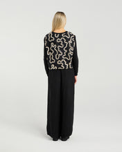 Load image into Gallery viewer, ET ALIA SMITH TOP MIDNIGHT WAVES