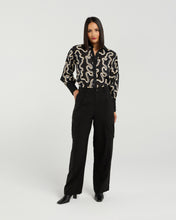 Load image into Gallery viewer, ET ALIA CECELIA SHIRT MIDNIGHT WAVES