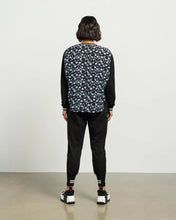 Load image into Gallery viewer, ET ALIA SMITH TOP AZURE PETALS/BLACK