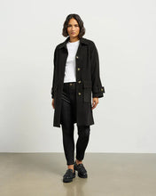 Load image into Gallery viewer, ET ALIA MICHAEL COAT BLACK