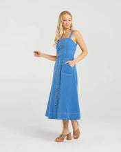 Load image into Gallery viewer, ET ALIA AVA DRESS FRENCH INDIGO