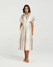 Load image into Gallery viewer, ET ALIA AUDREY DRESS SUNSET PLAID