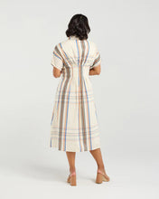 Load image into Gallery viewer, ET ALIA AUDREY DRESS SUNSET PLAID