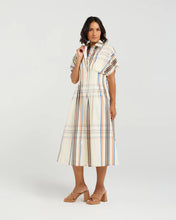 Load image into Gallery viewer, ET ALIA AUDREY DRESS SUNSET PLAID