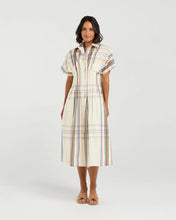 Load image into Gallery viewer, ET ALIA AUDREY DRESS SUNSET PLAID